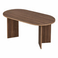Esstisch – 180 × 90 × 75 cm, moderner Stil, Walnuss - zorexan