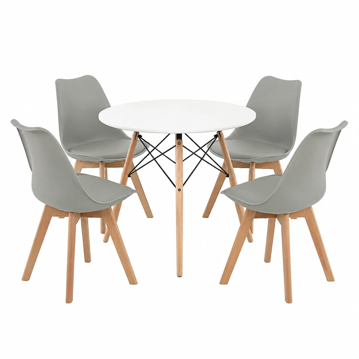 Esszimmertisch – runde Form, für Esszimmer, Küche und Büro - zorexan